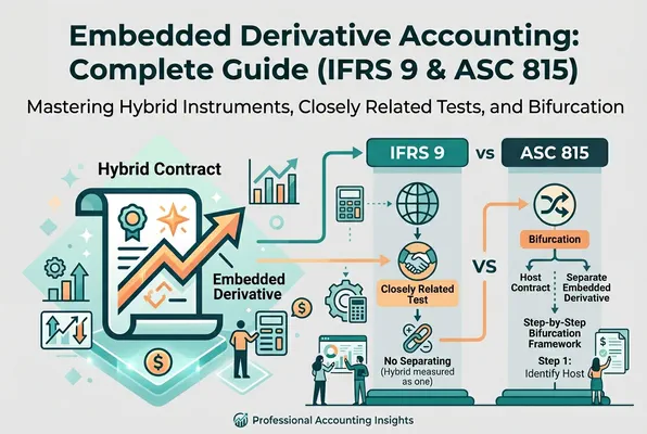 Embedded Derivative Accounting: Complete Guide (IFRS 9 & ASC 815)